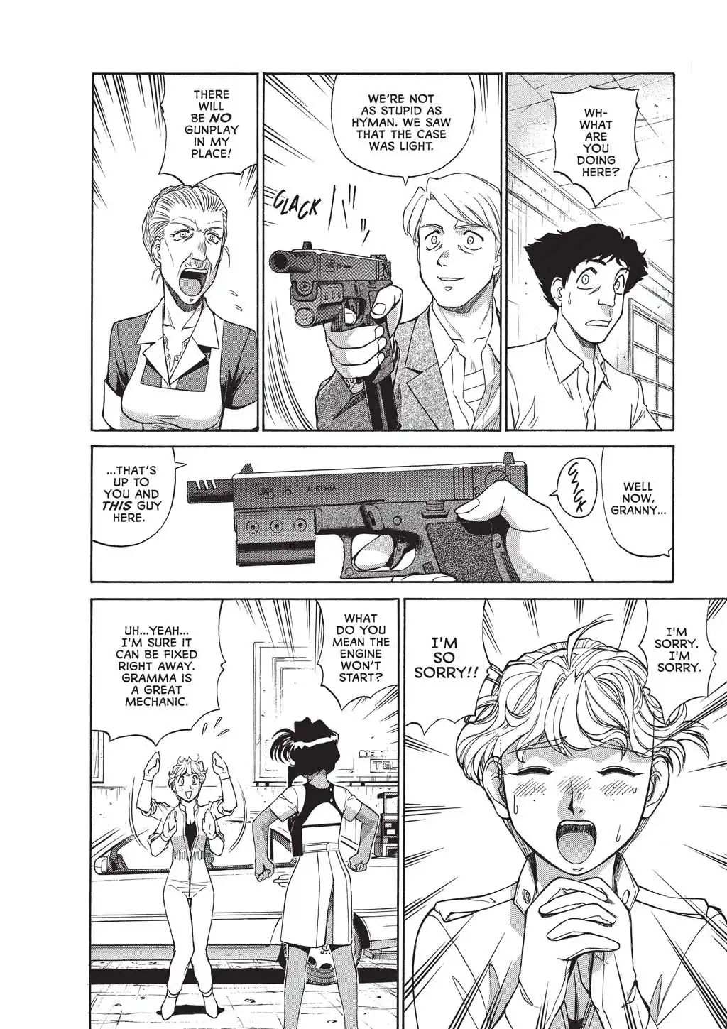 Gunsmith Cats Burst Chapter 3 12